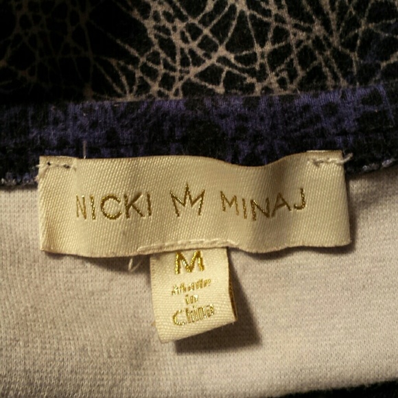 Nicki Minaj Junior Girl's M Tank Built in Bra - Picture 3 of 4